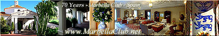    Marbella Club Hotel - Spain
Reception & Champagne Room