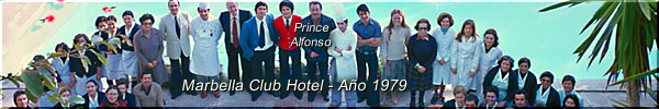 El personal completo con Principe Alfonso hace 25 a&ntilde;os
  The complete staff with Prince Alfonso 25 years ago ! 