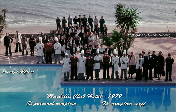 El personal completo con Principe Alfonso hace 25 a&ntilde;os
  The complete staff with Prince Alfonso 25 years ago ! 