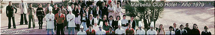 El personal completo con Principe Alfonso hace 25 años
  The complete staff with Prince Alfonso 25 years ago ! 